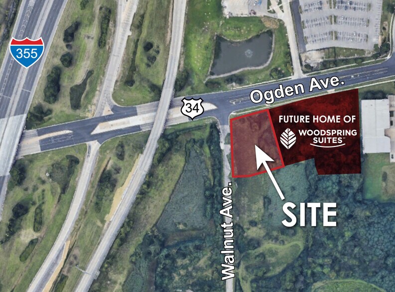 Primary Photo Of 2657 Ogden Ave, Downers Grove Land For Sale