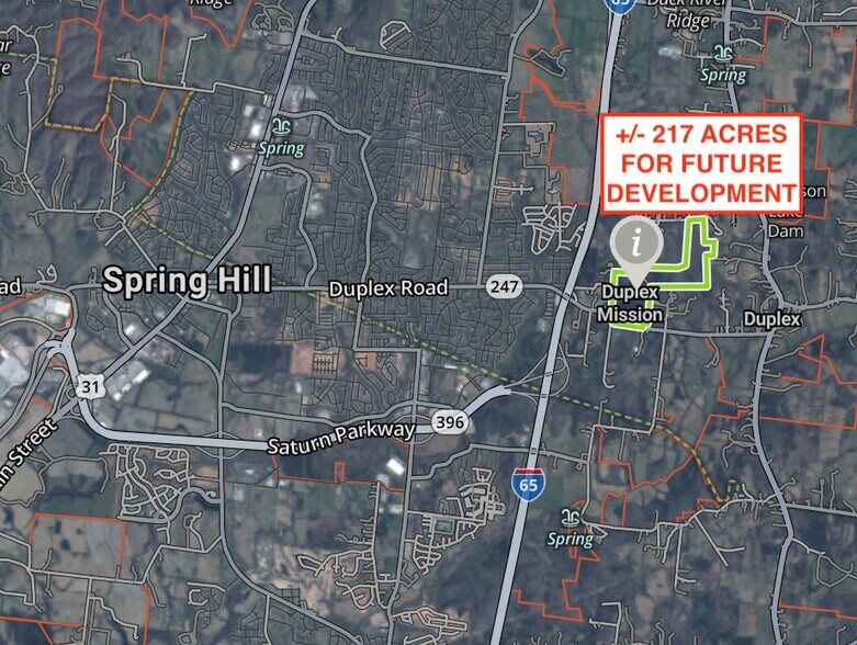 Primary Photo Of 3030 Duplex Rd, Spring Hill Land For Sale