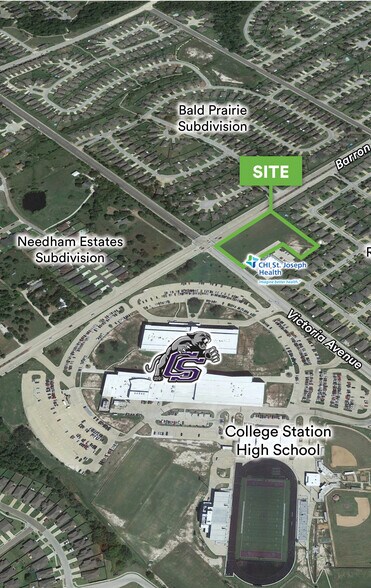 Primary Photo Of Barron Rd & Victoria Ave, College Station Land For Sale