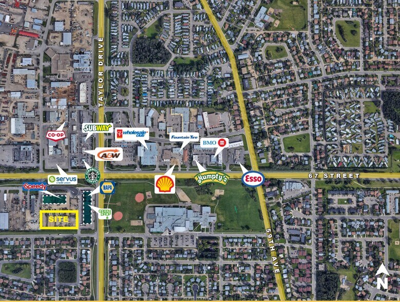 More Photos Of 6660 Taylor Dr, Red Deer Storefront Retail Office For Lease