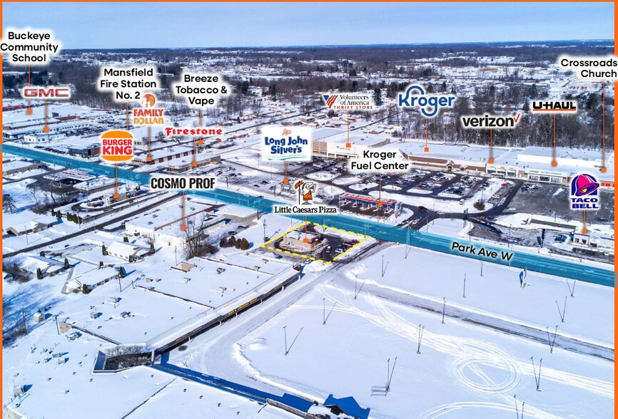 More Photos Of 1245 Park Ave W, Mansfield Fast Food For Sale