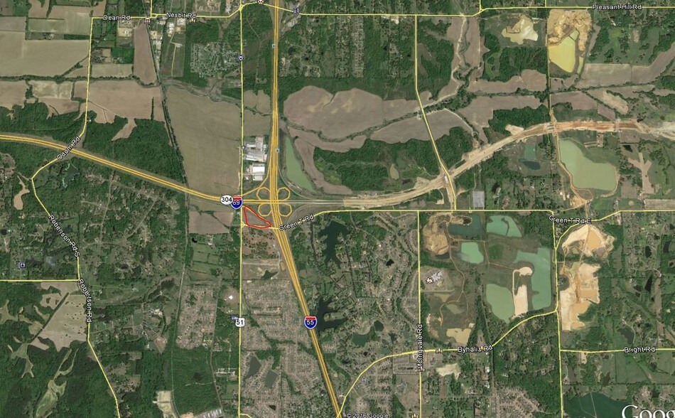 More Photos Of NEC of Green T & Hwy 51, Hernando Land For Sale