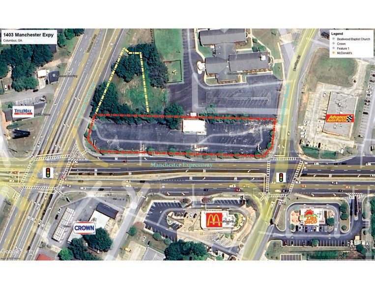 More Photos Of 1403 Manchester Expy, Columbus Land For Sale