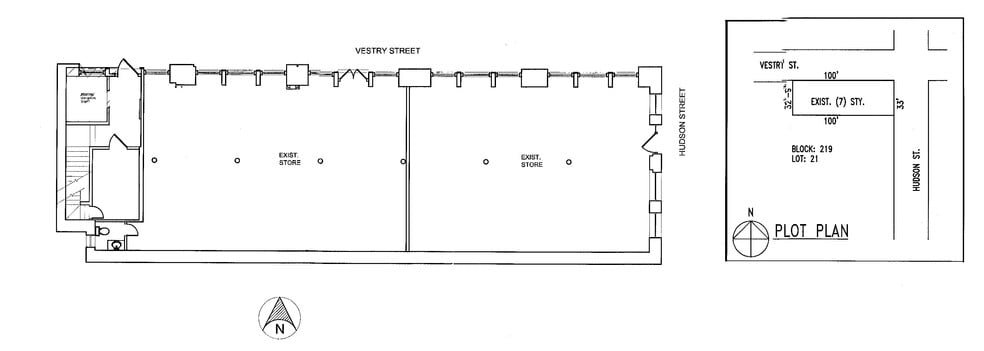 More Photos Of 177 Hudson St, New York Storefront Retail Residential For Lease