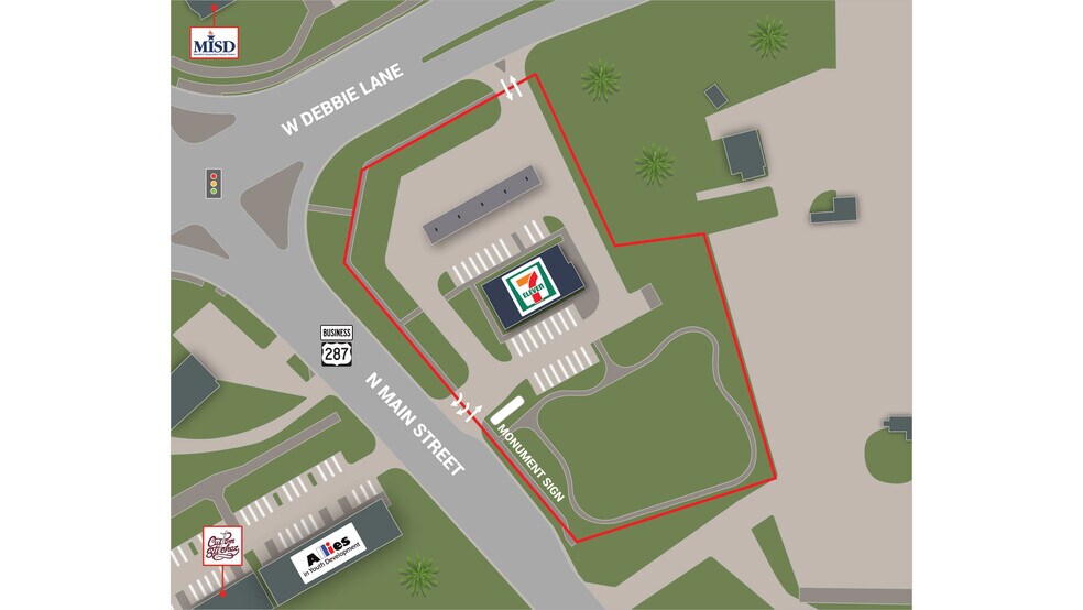 More Photos Of 1195 W Debbie Ln, Mansfield Convenience Store For Sale