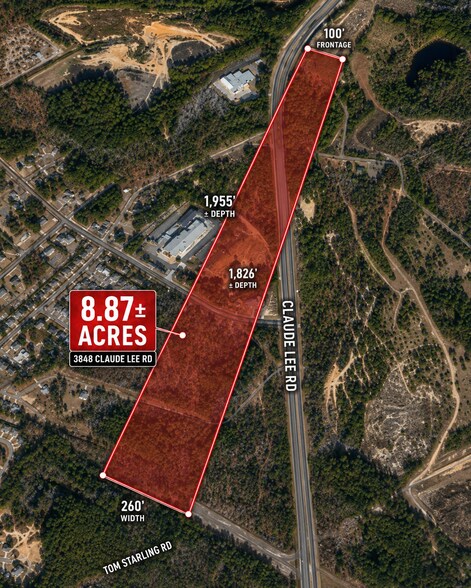Primary Photo Of 3848 Claude Lee rd, Fayetteville Land For Sale