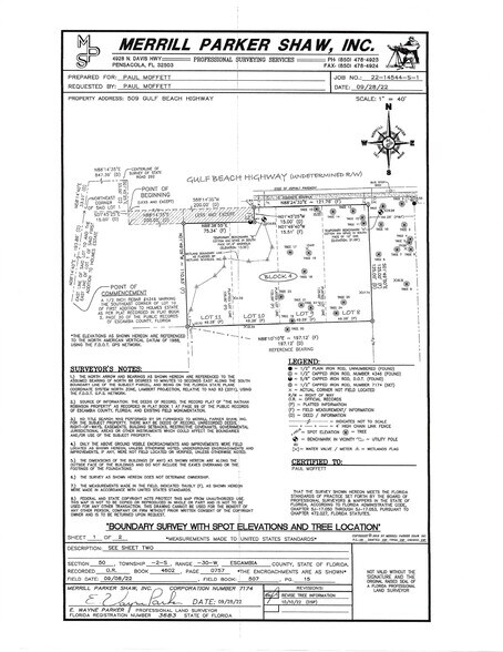 More Photos Of Gulf Beach Hwy, Pensacola Land For Sale