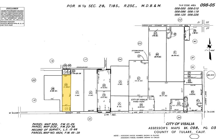 More Photos Of 1716 E Goshen Ave, Visalia Land For Sale