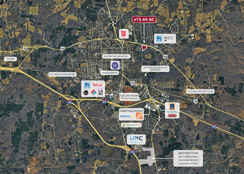 More Photos Of 715 US-70 Hwy, Hillsborough Land For Sale