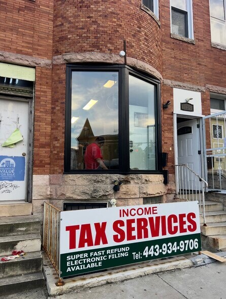 More Photos Of 1839 W North Ave, Baltimore Storefront Retail Office For Lease