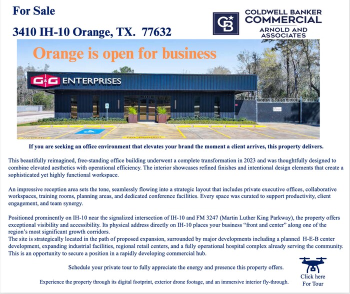 Primary Photo Of 3410 I-10 W, Orange Office For Sale
