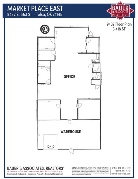 More Photos Of 5110-5124 S 95th Ave, Tulsa Light Distribution For Lease