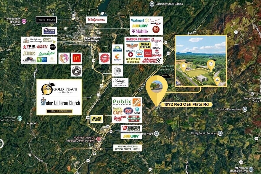More Photos Of 1972 Red Oak Flats Rd, Dahlonega Warehouse For Sale