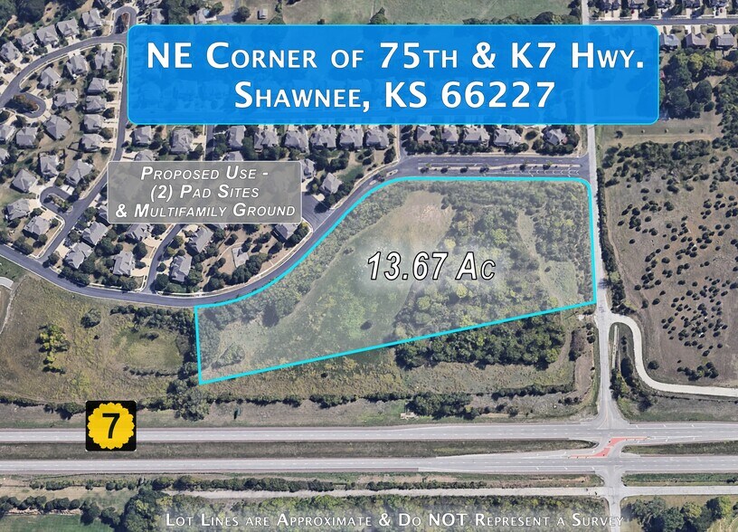 More Photos Of K-7 Hwy @ 75th Street, Shawnee Land For Sale