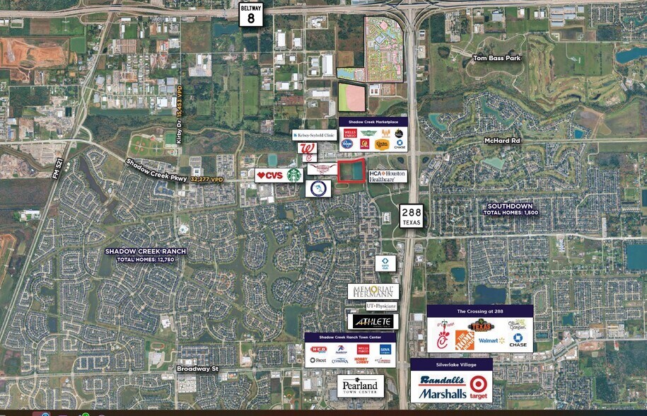 More Photos Of 2234 Shadow Creek Pky, Pearland Land For Sale