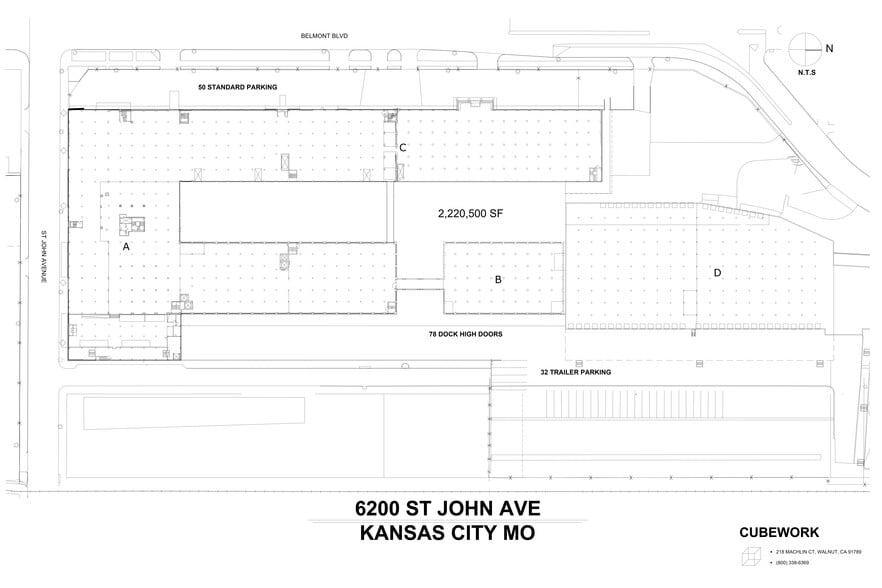 More Photos Of 6200 Saint John Ave, Kansas City Warehouse For Lease