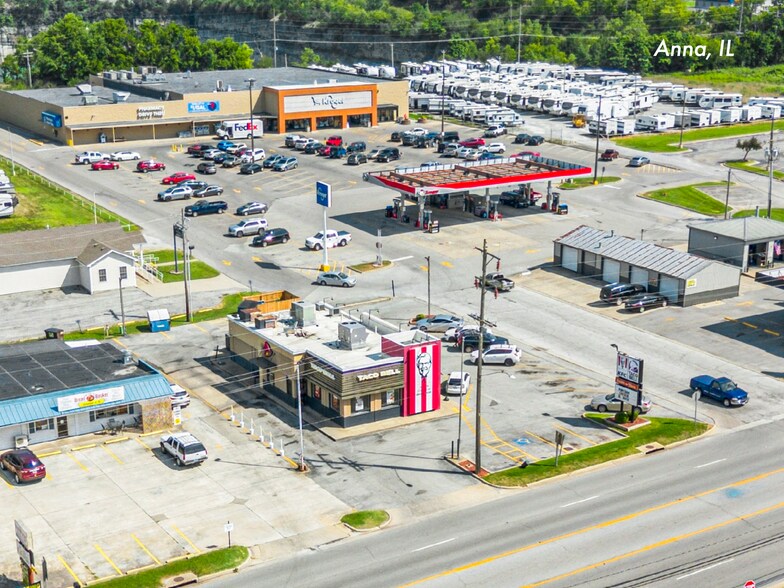 Primary Photo Of 1195 E Vienna St, Anna Fast Food For Sale