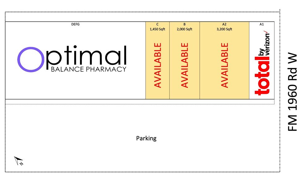 More Photos Of 2204 Cypress Creek Pkwy, Houston General Retail For Lease