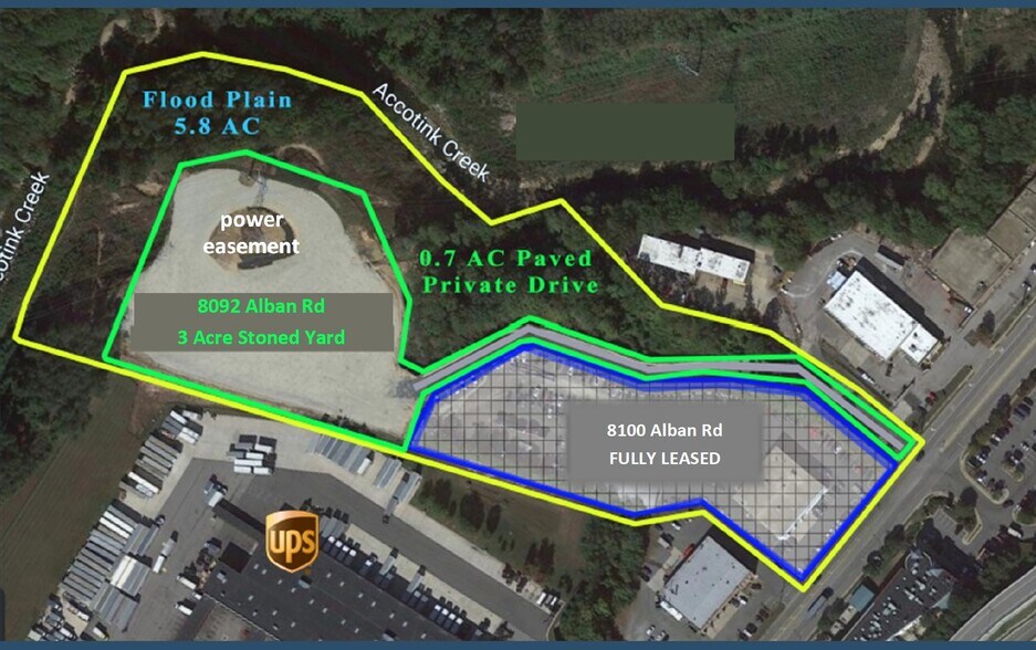 Primary Photo Of 8092 Alban Rd, Springfield Land For Lease