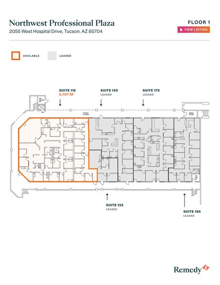 More Photos Of 2055 W Hospital Dr, Tucson Medical For Lease
