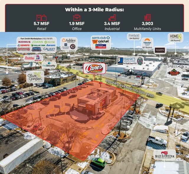 More Photos Of 7501 Rogers Ave, Fort Smith Fast Food For Sale