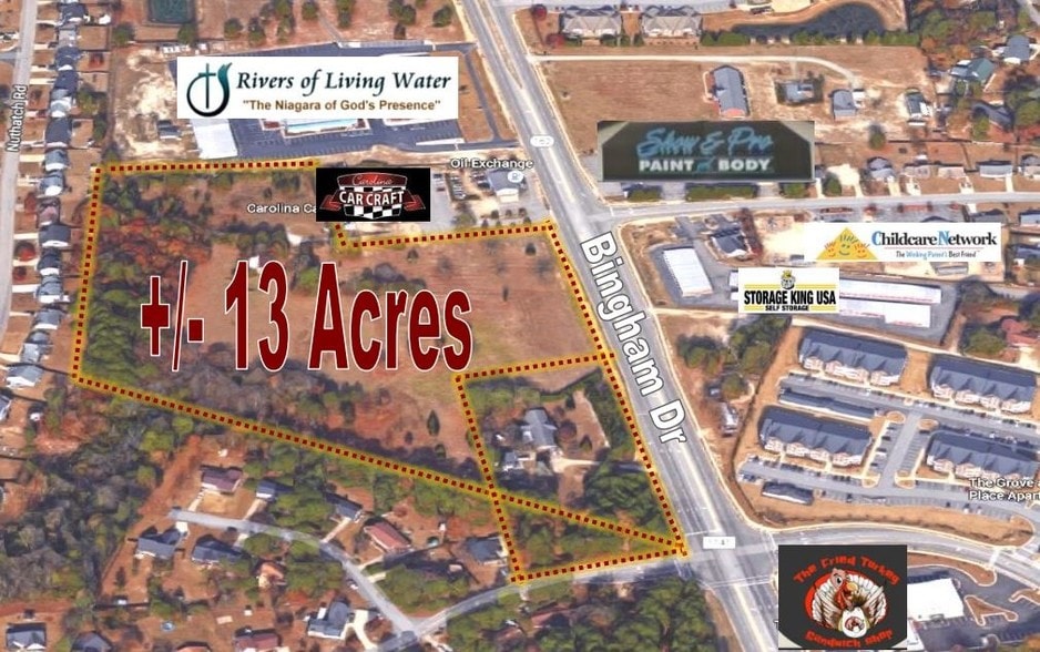 Primary Photo Of 1864 Bingham Dr, Fayetteville Land For Sale