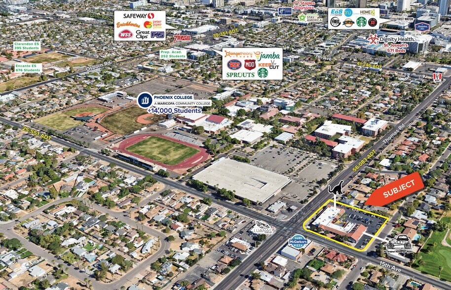 Primary Photo Of 2801-2829 N 15th Ave, Phoenix General Retail For Lease