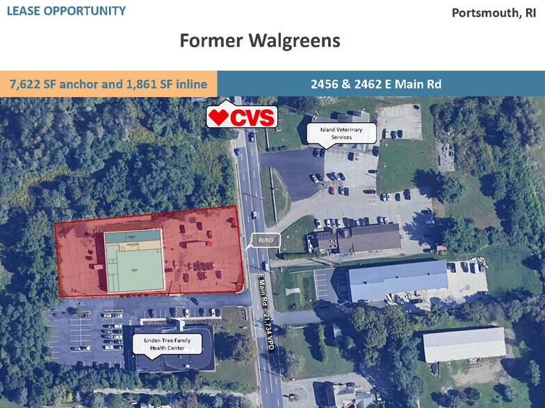 More Photos Of 2456-2462 E Main Rd, Portsmouth Storefront For Lease