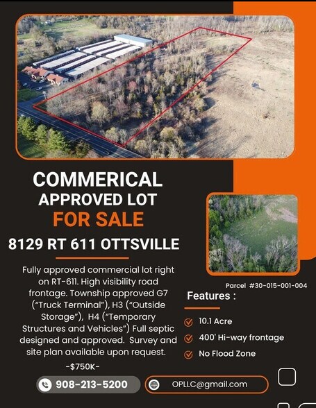 More Photos Of 8129 Easton Rd, Ottsville Land For Sale
