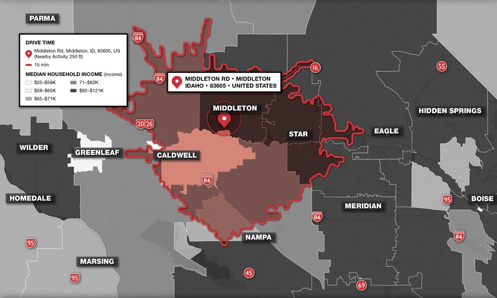 More Photos Of 523 E Sawtooth Lake St, Middleton Land For Lease