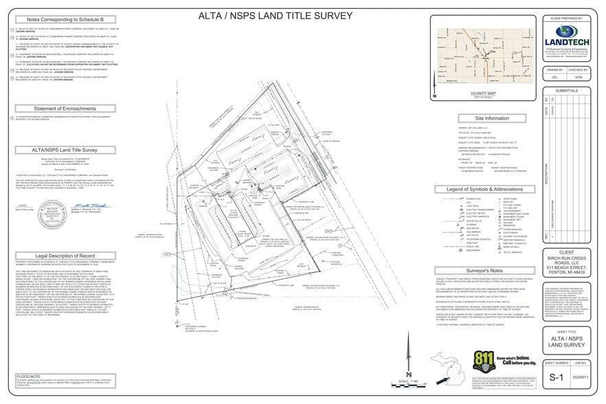 More Photos Of 11740 Dixie Hwy, Birch Run Truck Terminal For Lease