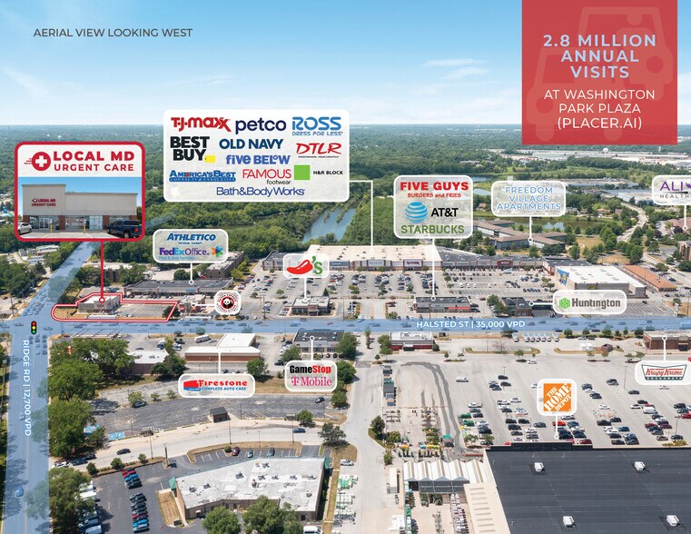 More Photos Of 17958-17960 Halsted St, Homewood Freestanding For Sale