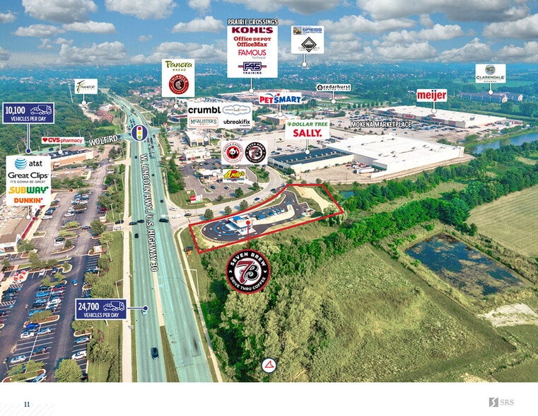 More Photos Of 11385 Lincoln Hwy, Mokena General Retail For Sale