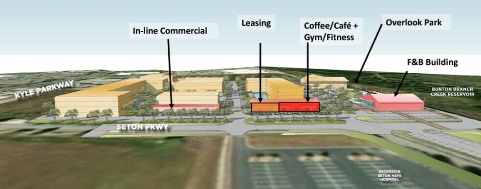 More Photos Of 5839 Kyle Pky, Kyle Unknown For Lease