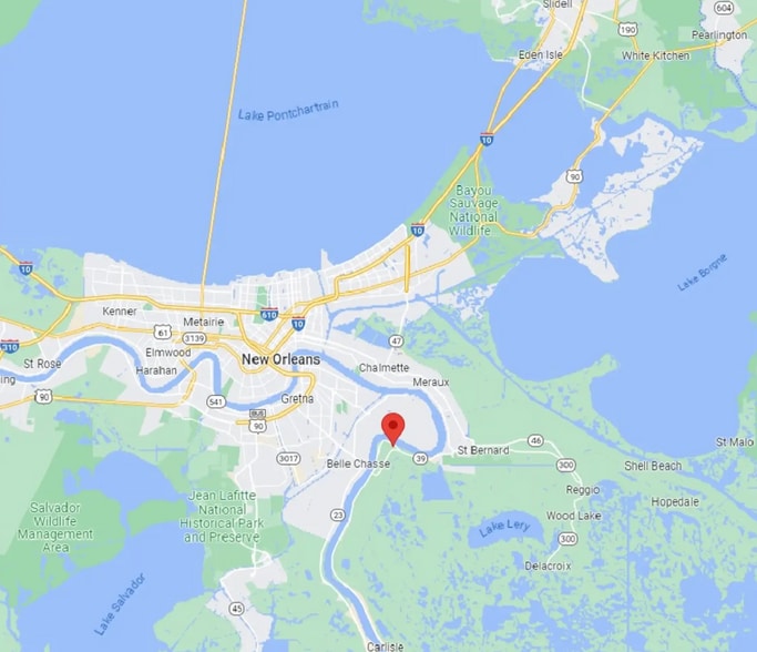 More Photos Of 2600 English Turn Rd, Braithwaite Land For Sale