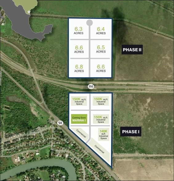 Primary Photo Of Texas 550 Frontage Rd, Brownsville Land For Lease