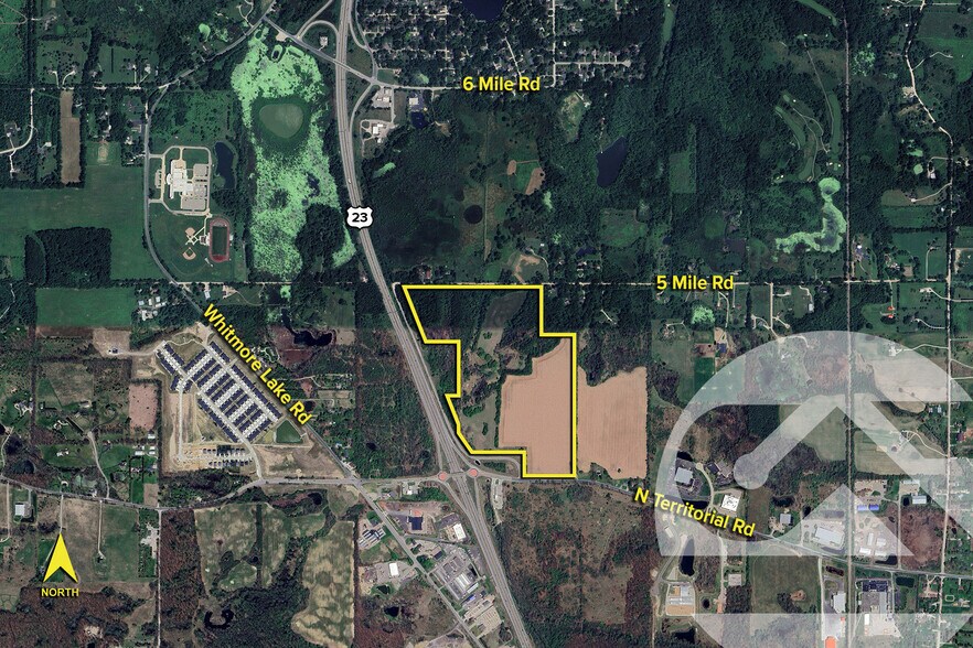 Primary Photo Of N Territorial Rd, Northfield Twp Land For Sale