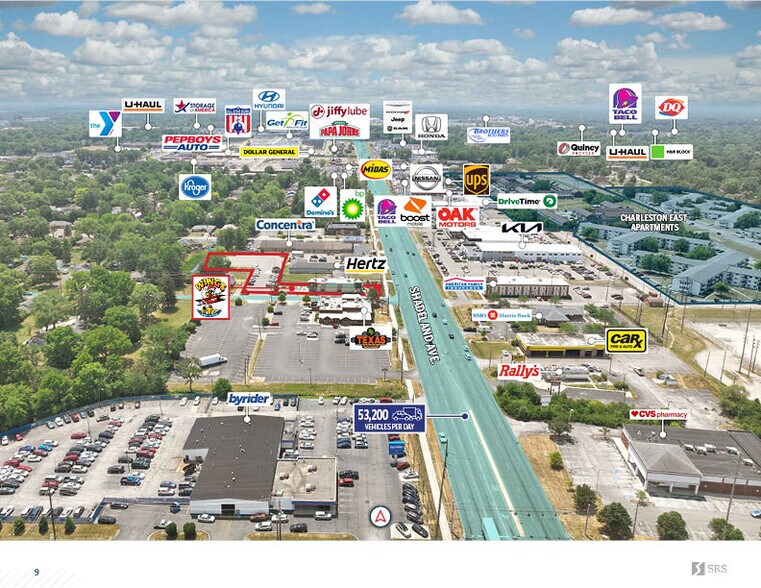 More Photos Of 1399 N Shadeland Ave, Indianapolis Freestanding For Lease