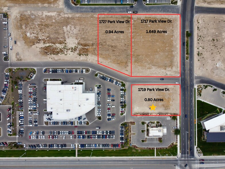 Primary Photo Of 1719 Park View Dr, Twin Falls Land For Sale