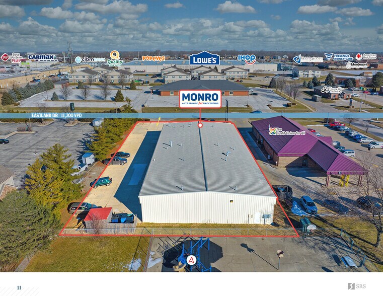 More Photos Of 1809 Eastland Dr, Bloomington Auto Repair For Sale