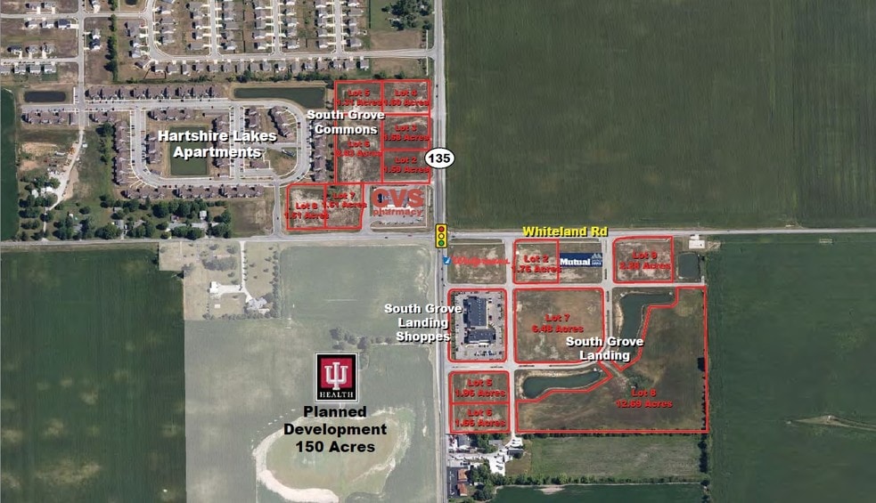 More Photos Of S State Road 135 @ Whiteland Rd, Bargersville Land For Sale