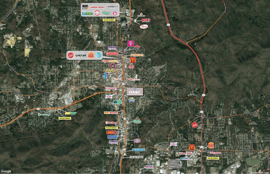 More Photos Of 2800 Alabama Hwy 202, Anniston Fast Food For Lease