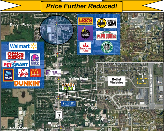 Primary Photo Of 8425 Lima Rd, Fort Wayne Land For Sale