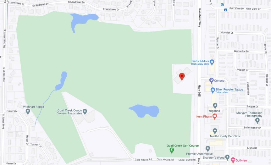 More Photos Of 1 Quail Creek Cir, North Liberty Land For Sale