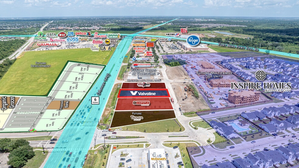 More Photos Of 10040 Hwy 6, Missouri City Freestanding For Sale