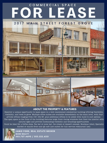More Photos Of 2017 Main St, Forest Grove Storefront Retail Office For Lease