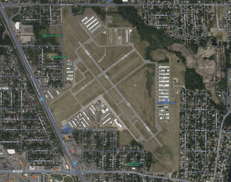 More Photos Of 5800 Crystal Airport Rd, Crystal Airplane Hangar For Sale