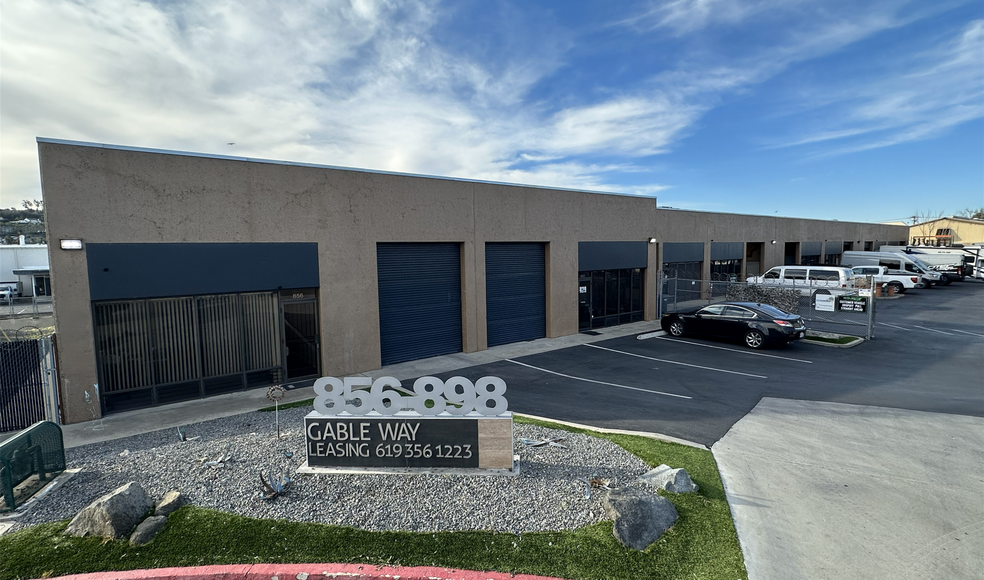 More Photos Of 856-898 Gable Way, El Cajon Manufacturing For Lease