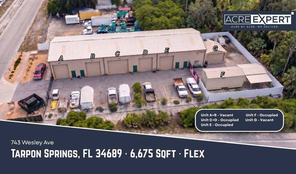 Primary Photo Of 743 Wesley Ave, Tarpon Springs Warehouse For Sale