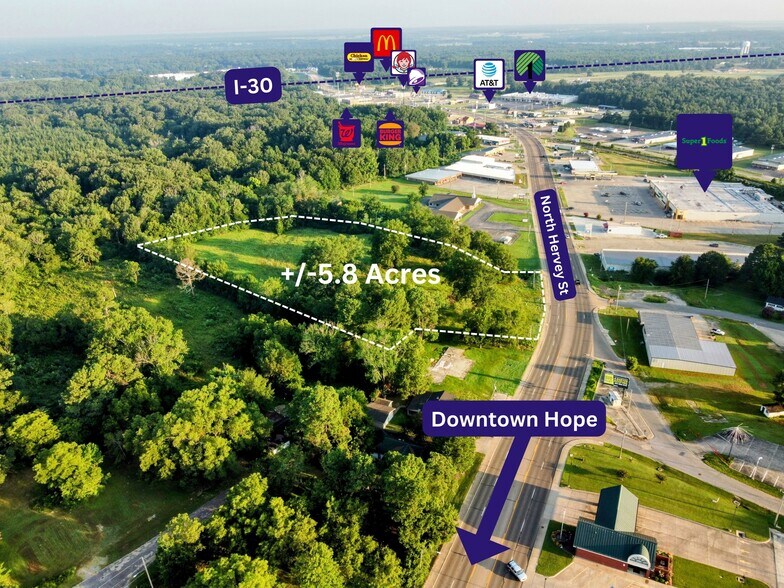 Primary Photo Of 712 N Hervey St, Hope Land For Sale